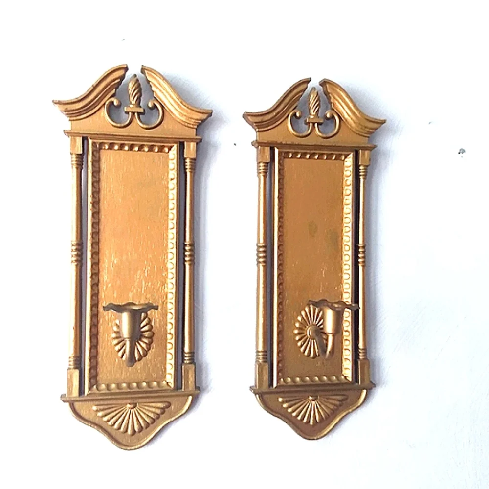 Burwood 70s Federal panel candlholders - Picture 2 of 14